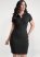 Venus Plus Size Ribbed Button-Front Dress