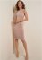 Venus Shape Embrace Ruched Dress - Dusty Rose