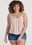 Venus Plus Size Striped Tank Top