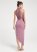 Venus Crochet-Back Long Dress - Mauve