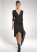 Venus Ruched Bodycon Midi Dress - Black