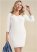 Venus Plus Size Cable Knit Sweater Dress