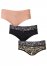 Venus Wild Kat Pearl by VENUS® Lace Trim Hipster 3 Pack