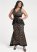 Venus Plus Size Tiered Lace Gown