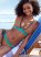 Venus Banded Tie-Side Low-Rise Bottom Bikini - Macchiato,Aqua,Ultramarineblue