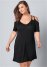 Venus Plus Size Cold-Shoulder Dress