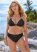 Venus Plus Size Goddess Enhancer Push-Up Top Bikini - Black Beauty