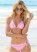 Venus Loop Tie-Side Bottom Bikini - Nautical Pink