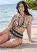 Venus Plus Size High-Neck Keyhole Swim Top Bikini - Beach Babe
