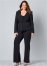 Venus Dark Grey BELTED PANT SUIT SET