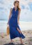 Venus Blue KNOT DETAIL MAXI DRESS