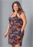 Venus Plus Size Tie-Dye Tank Dress