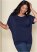 Venus Plus Size Basic Flounce Top