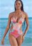 Venus Ruched Goddess Monokini Swimsuit in Afterglow