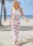 Venus Crochet Maxi Dress Cover-Up in White