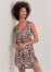 Venus Flirty Cheetah LACE BACK NIGHTGOWN