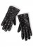 Venus Faux-Leather Studded Gloves in Black Multi
