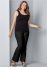 Venus Plus Size Bootcut Jeans in Black