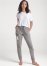 Venus Textured Sparkle Joggers in Grey