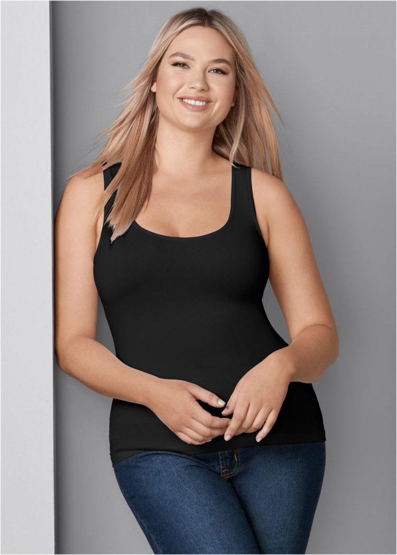 Venus Plus Size Seamless Ribbed Tank