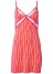 Venus Coral Swizzle Lace detail chemise