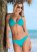 Venus Enhancer Push-Up Bra Bikini - Aqua Reef