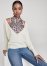Venus VENUS | Leopard Turtleneck Sweater in Blush Multi
