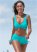 Venus Adjustable Side Swim Short Bikini - Aqua Reef