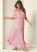 Venus Tiered Maxi Dress - Light Pink