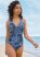 Venus Julie Halter Tankini Top Bikini - Ocean Traveler