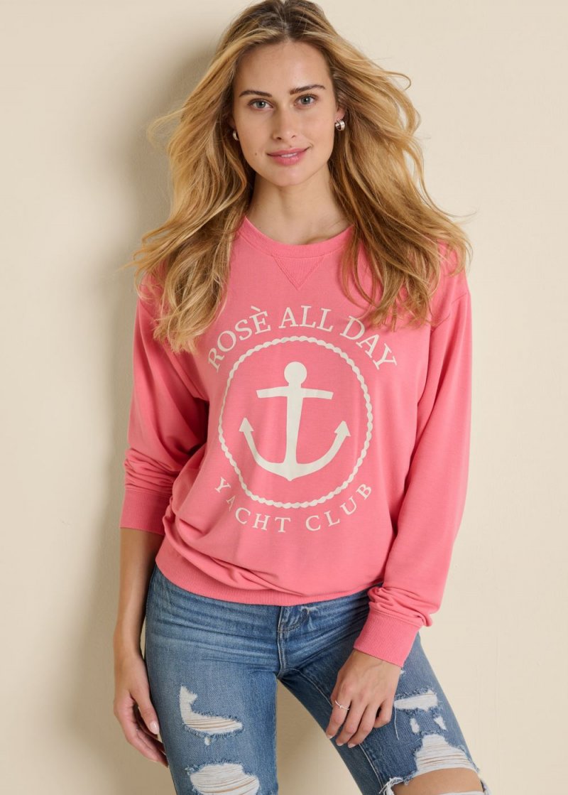 Venus Rose All Day Sweatshirt in Pink