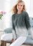 Venus VENUS | Cozy Pearl Trim Sweater in Grey Multi