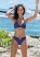 Venus Goddess Scoop Front Bottom Bikini - Ultramarine Blue