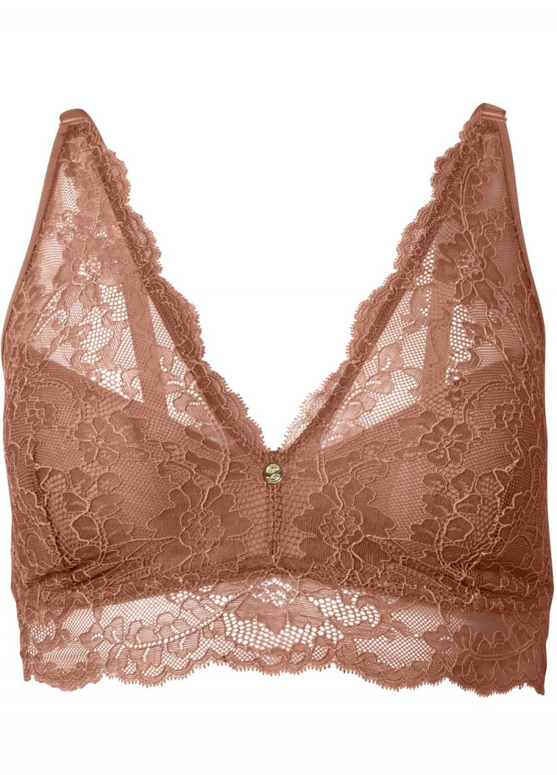 Venus Cocoa Spice Pearl By Venus® Lace Bralette, Any 2/$49