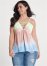 Venus Plus Size Strappy Neckline Tank Top