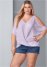 Venus Plus Size Cold-Shoulder Twist Top