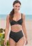 Venus Slimming Chic High-Waist Bottom Bikini - Black Beauty