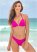 Venus Enhancer Push-Up Triangle Top Bikini - Electric Pink