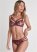 Venus Burgundy EMBROIDERED BRA SET