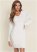 Venus Cable Knit Sweater Dress - Cream