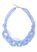 Venus Cluster Jewel Necklace in Blue