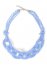 Venus Cluster Jewel Necklace in Blue