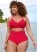 Venus Plus Size Underwire Wrap Top Bikini - Red Hot