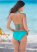 Venus Ruffle Scrunch Back Bottom Bikini - Aqua Reef