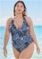 Venus Plus Size Julie Halter Tankini Top Bikini - Ocean Traveler