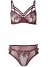 Venus Burgundy EMBROIDERED BRA SET