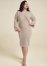 Venus Plus Size Shrug Detail Sweater Dress