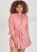 Venus Pink Multi RUFFLE SLEEP ROBE