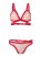 Venus Heart Multi RUFFLE TRIM BRA AND PANTY