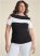 Venus Plus Size Color Block Top